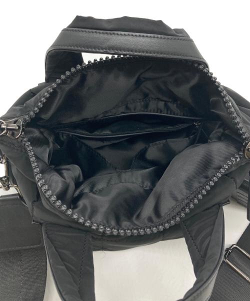 SCOT CLUB（スコットクラブ）SCOT CLUB (スコットクラブ) キルティング2WAYバック ブラックの古着・服飾アイテム