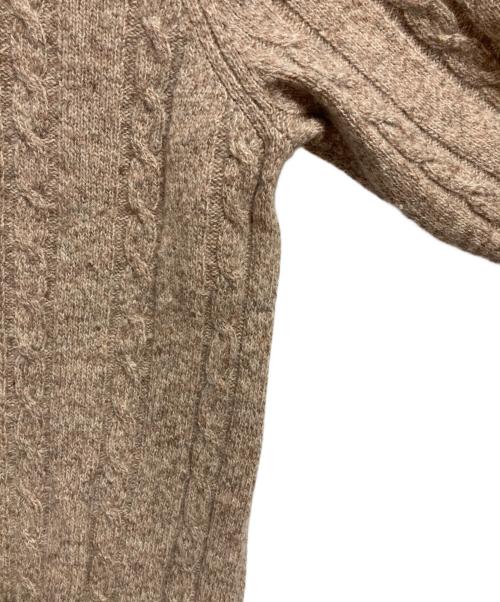 BROOKS BROTHERS（ブルックスブラザーズ）BROOKS BROTHERS (ブルックスブラザーズ) ハーフジップニット ベージュ サイズ:Mの古着・服飾アイテム