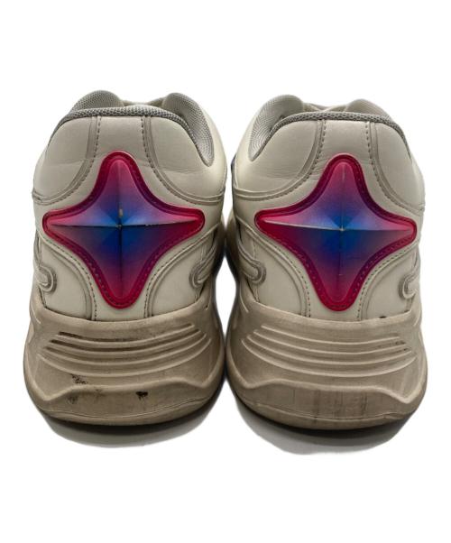 1807（イチハチゼロナナ）1807 (イチハチゼロナナ) ROYAL FLASH (ロイヤルフラッシュ) 別注 Star Sneakers Low ホワイト サイズ:42の古着・服飾アイテム