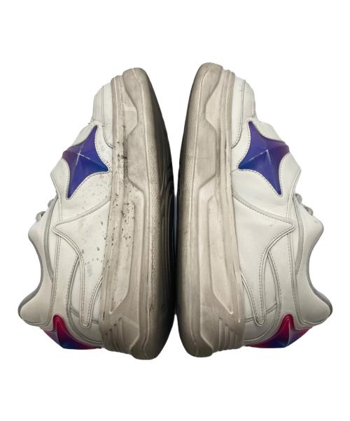 1807（イチハチゼロナナ）1807 (イチハチゼロナナ) ROYAL FLASH (ロイヤルフラッシュ) 別注 Star Sneakers Low ホワイト サイズ:42の古着・服飾アイテム