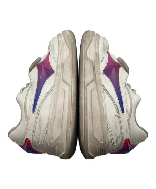 1807（イチハチゼロナナ）1807 (イチハチゼロナナ) ROYAL FLASH (ロイヤルフラッシュ) 別注 Star Sneakers Low ホワイト サイズ:42の古着・服飾アイテム