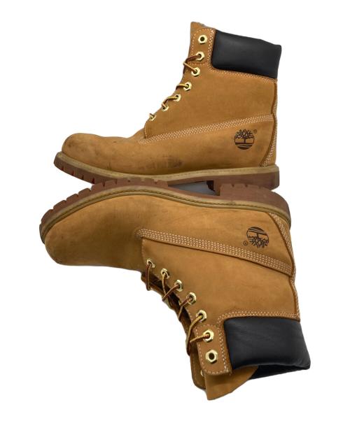 Timberland（ティンバーランド）Timberland (ティンバーランド) 6インチ プレミアムウォータープルーフブーツ ブラウン サイズ:8 1/2の古着・服飾アイテム