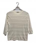 theory luxeセオリーリュクス）の古着「七分袖ニットプルオーバー」｜ベージュ