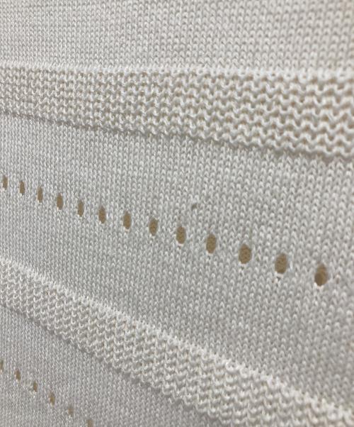 theory luxe（セオリーリュクス）theory luxe (セオリーリュクス) 七分袖ニットプルオーバー ベージュ サイズ:38の古着・服飾アイテム