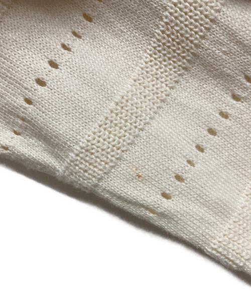 theory luxe（セオリーリュクス）theory luxe (セオリーリュクス) 七分袖ニットプルオーバー ベージュ サイズ:38の古着・服飾アイテム