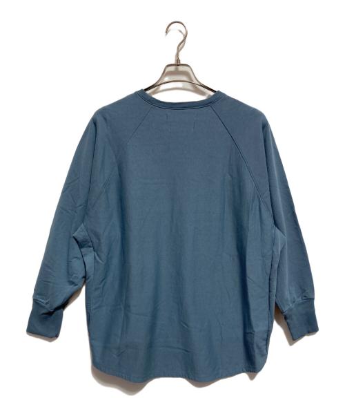 MICA&DEAL（マイカアンドディール）MICA&DEAL (マイカアンドディール) Americana (アメリカーナ) ロゴスウェット ブルー サイズ:FREEの古着・服飾アイテム