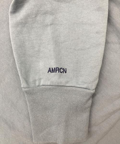 MICA&DEAL（マイカアンドディール）MICA&DEAL (マイカアンドディール) Americana (アメリカーナ) ロゴスウェット ブルー サイズ:FREEの古着・服飾アイテム