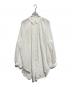 Plage（プラージュ）の古着「Crepe Long シャツ」｜ホワイト