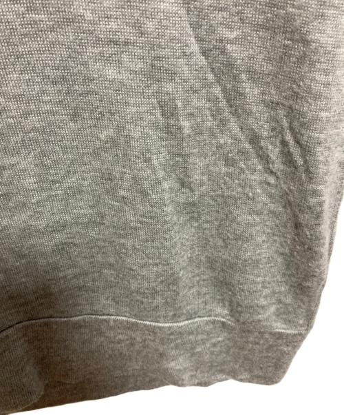 THREE DOTS（スリードッツ）THREE DOTS (スリードッツ) ブラッシュド シンプルクルーネックセーター グレー サイズ:XSの古着・服飾アイテム