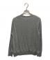 THREE DOTS (スリードッツ) ブラッシュド シンプルクルーネックセーター グレー サイズ:XS：4500円