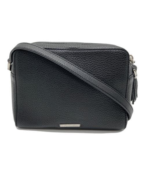 Rebecca Minkoff（レベッカミンコフ）Rebecca Minkoff (レベッカミンコフ) レザーショルダーバッグ ブラックの古着・服飾アイテム