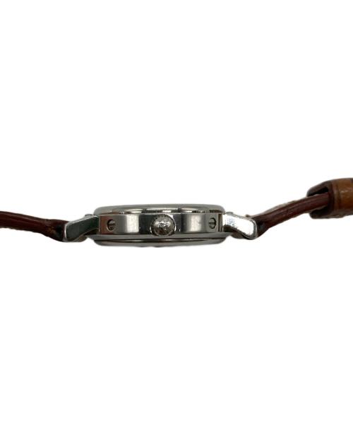 HERMES（エルメス）HERMES (エルメス) クリッパー　リストウォッチ ホワイトの古着・服飾アイテム