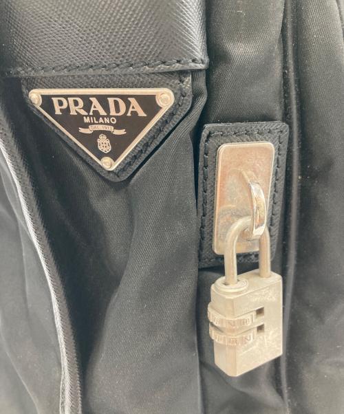 PRADA（プラダ）PRADA (プラダ) メッセンジャーバッグ ブラックの古着・服飾アイテム