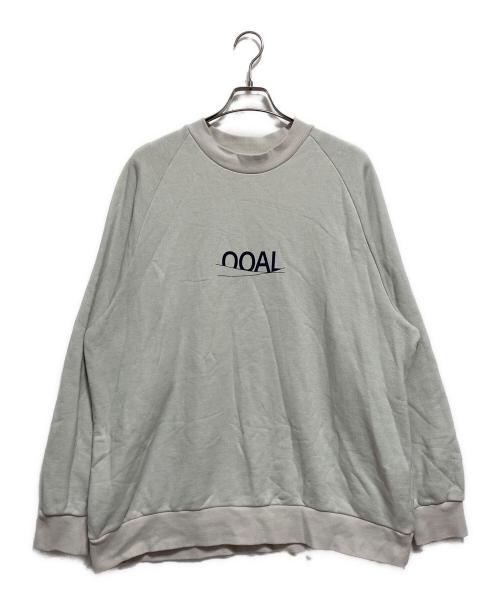 nanamica（ナナミカ）nanamica (ナナミカ) Crew Neck Sweat Navy ベージュ サイズ:Ｍの古着・服飾アイテム