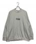 nanamica（ナナミカ）の古着「Crew Neck Sweat Navy」｜ベージュ