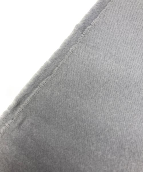 HERMES（エルメス）HERMES (エルメス) カシミヤマフラー グレーの古着・服飾アイテム