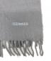 HERMES (エルメス) カシミヤマフラー グレー：18000円