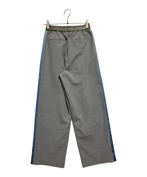 ASTRAET（アストラット）ASTRAET (アストラット) ストライプ ソクショウ イージーワイドパンツ グレー サイズ:SIZE 00の古着・服飾アイテム