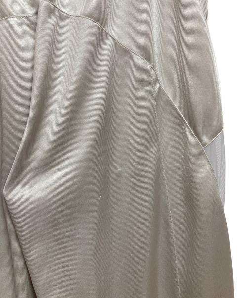 PRANK PROJECT（プランクプロジェクト）PRANK PROJECT (プランクプロジェクト) Glossy Volume Jersey Pants シルバー サイズ:SIZE 36の古着・服飾アイテム