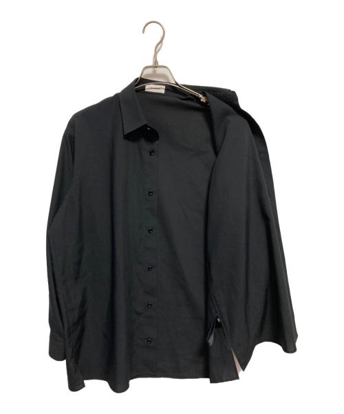 THE RERACS（ザ リラクス）THE RERACS (ザ リラクス) RERACS PE SUPER LIGHT SPUN THE PERFECT SHIRT ダークネイビー サイズ:SIZE 36の古着・服飾アイテム