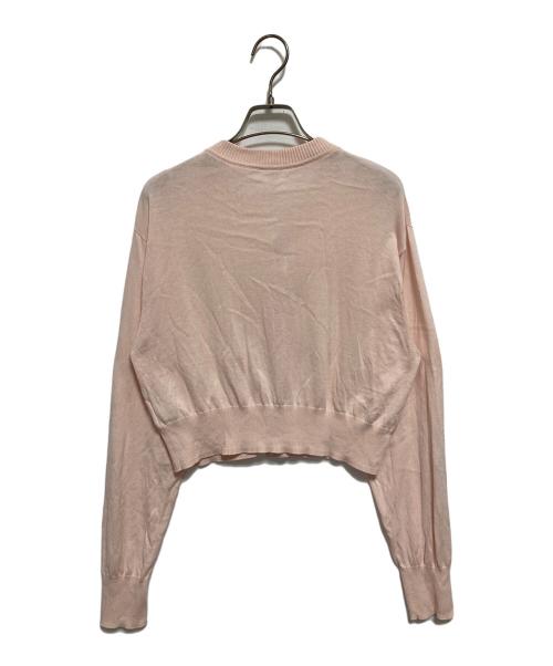 IENA LA BOUCLE（イエナ ラ ブークル）IENA LA BOUCLE (イエナ ラ ブークル) AUGUSTA 天竺カーディガン ピンク サイズ:なし(下記参照)の古着・服飾アイテム