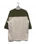 CHALLENGER (チャレンジャー) Q/S ARMY FOOTBALL TEE オリーブ×ホワイト サイズ:XL：8000円