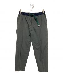 kolor/BEACON（カラービーコン）の古着「ベルテッドパンツ」｜グレー