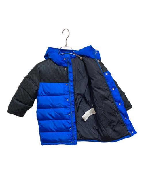 GUCCI（グッチ）GUCCI (グッチ) ダウンコート ブルー サイズ:36ｍの古着・服飾アイテム