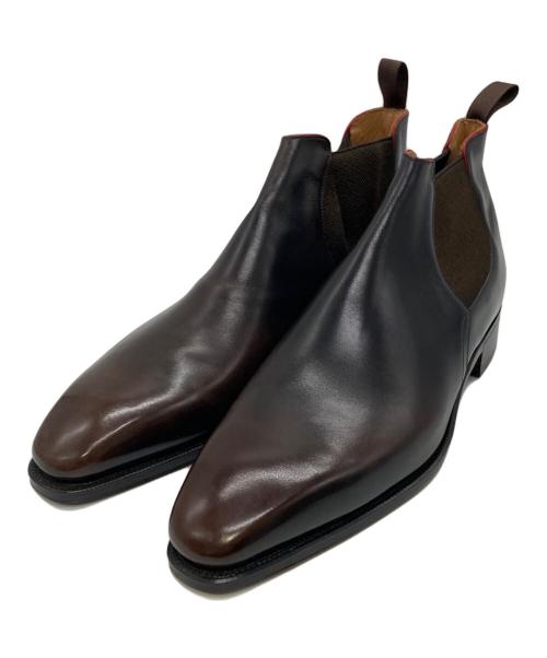 Corthay（コルテ）Corthay (コルテ) Bella サイドゴアブーツ ブラウン サイズ:8の古着・服飾アイテム