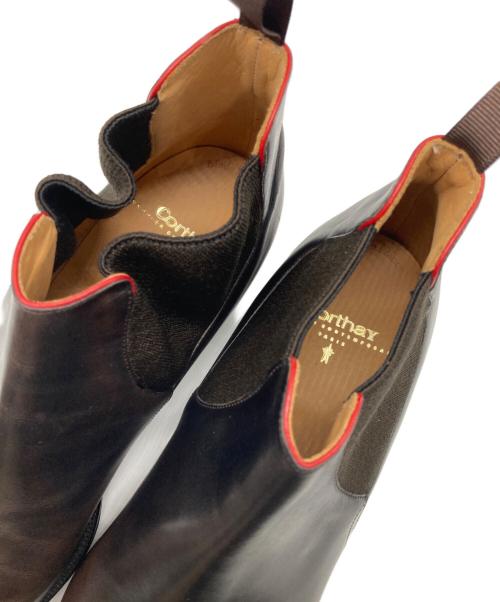 Corthay（コルテ）Corthay (コルテ) Bella サイドゴアブーツ ブラウン サイズ:8の古着・服飾アイテム