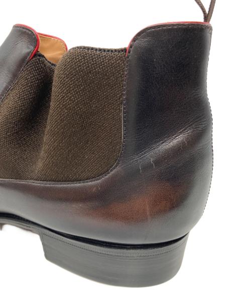 Corthay（コルテ）Corthay (コルテ) Bella サイドゴアブーツ ブラウン サイズ:8の古着・服飾アイテム