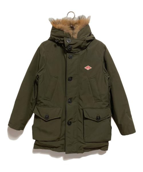 DANTON（ダントン）DANTON (ダントン) ファー付き フードダウンコート グリーン サイズ:38の古着・服飾アイテム