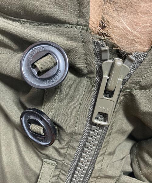 DANTON（ダントン）DANTON (ダントン) ファー付き フードダウンコート グリーン サイズ:38の古着・服飾アイテム