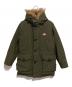 DANTON（ダントン）の古着「ファー付き フードダウンコート」｜グリーン