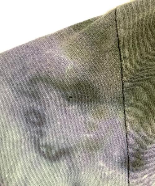 DELTA（デルタ）DELTA (デルタ) タイダイバンドTシャツ グレー×パープル サイズ:2XLの古着・服飾アイテム