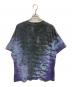 DELTA (デルタ) タイダイバンドTシャツ グレー×パープル サイズ:2XL：8000円