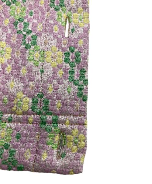 Henrik Vibskov（ヘンリック ヴィブスコフ）Henrik Vibskov (ヘンリック ヴィブスコフ) ノーカラージャケット グリーン サイズ:Sの古着・服飾アイテム