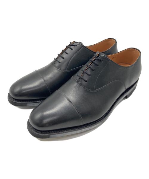 SCOTCH GRAIN（スコッチグレイン）SCOTCH GRAIN (スコッチグレイン) ストレートチップシューズ ブラック サイズ:26.5㎝の古着・服飾アイテム