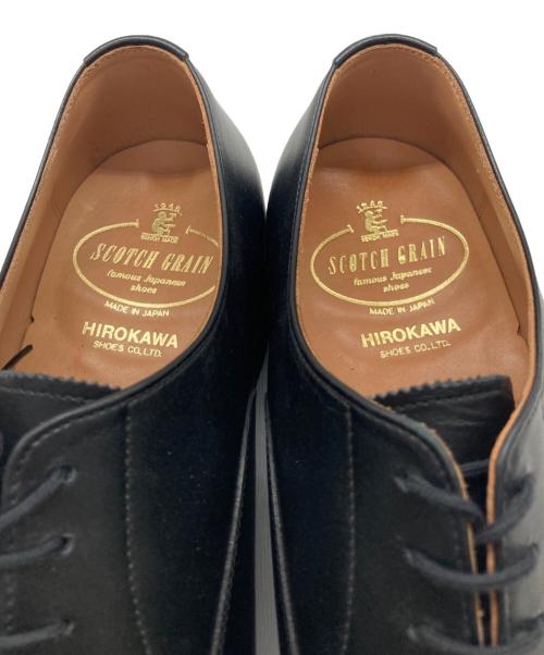 SCOTCH GRAIN（スコッチグレイン）SCOTCH GRAIN (スコッチグレイン) ストレートチップシューズ ブラック サイズ:26.5㎝の古着・服飾アイテム