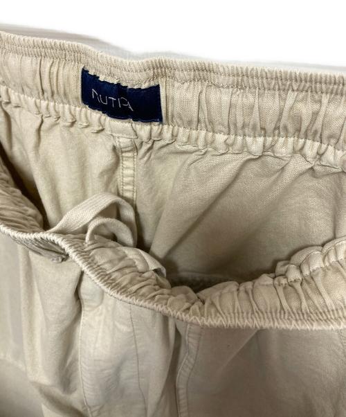 NAUTICA（ノーティカ）NAUTICA (ノーティカ) ワイドパンツ ベージュ サイズ:Lの古着・服飾アイテム