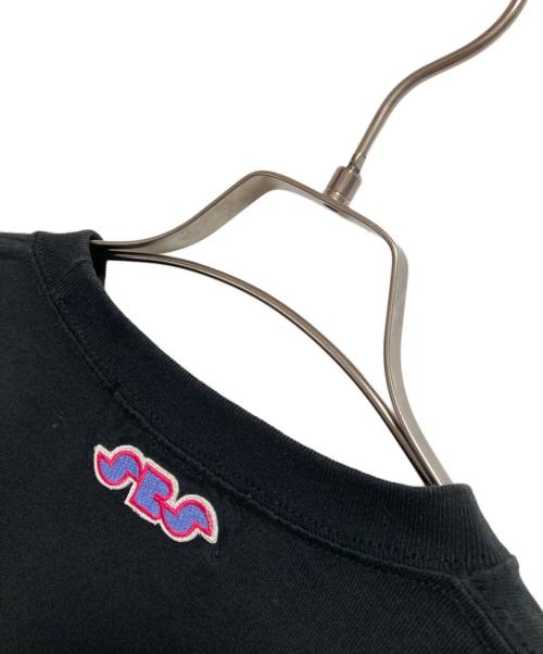 seven by seven（セブンバイセブン）SEVEN BY SEVEN (セブンバイセブン) クルーネックＴシャツ ブラック サイズ:Mの古着・服飾アイテム