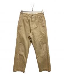 BUZZ RICKSON'S（バズリクソンズ）の古着「EARLY MILITARY CHINOS」｜ベージュ