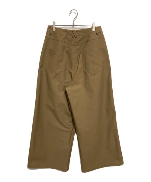 FASHIRU（ファシル）FASHIRU (ファシル) wide chino slacks ベージュ サイズ:Lの古着・服飾アイテム