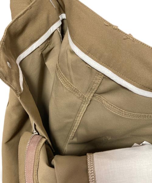 FASHIRU（ファシル）FASHIRU (ファシル) wide chino slacks ベージュ サイズ:Lの古着・服飾アイテム