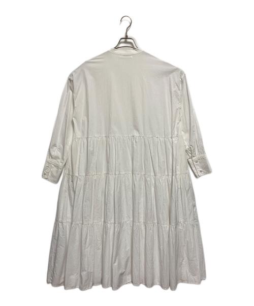 machatt（マチャット）machatt (マチャット) シャツワンピース ホワイト サイズ:Fの古着・服飾アイテム