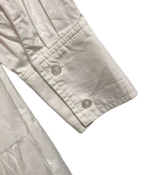 machatt（マチャット）machatt (マチャット) シャツワンピース ホワイト サイズ:Fの古着・服飾アイテム