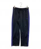 adidasアディダス）の古着「ベッケンバウアー トラックパンツ」｜ブラック×パープル