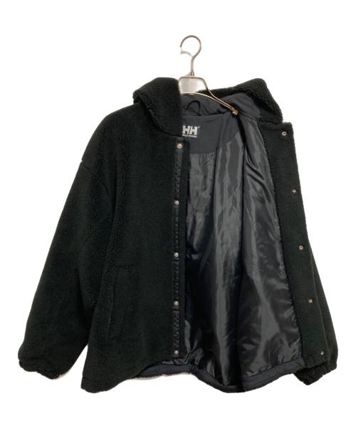 HELLY HANSEN（ヘリーハンセン）HELLY HANSEN (ヘリーハンセン) ファイバーパイルコーチジャケット ブラック サイズ:Lの古着・服飾アイテム