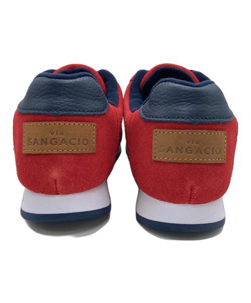 Sangacio（サンガッチョ）sangacio (サンガッチョ) シューズ レッド サイズ:24.5㎝の古着・服飾アイテム