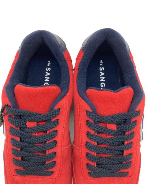 Sangacio（サンガッチョ）sangacio (サンガッチョ) シューズ レッド サイズ:24.5㎝の古着・服飾アイテム